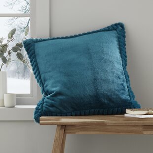 Extra large shop faux fur pillows